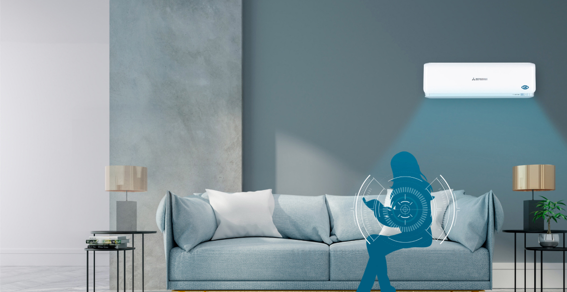 Инверторная сплит-система Mitsubishi Heavy SRK-ZSX-W Deluxe оснащена функцией энергосбережения