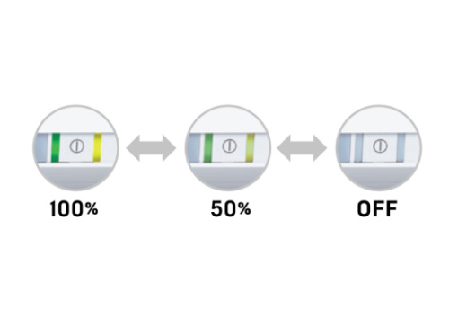 Мультисплит-системы Mitsubishi Heavy Industries SRK-ZS-W Premium имеют регулировку яркости дисплея