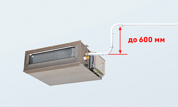 Простота установки канальных блоков FDUM-VH мультисплит-системы Mitsubishi Heavy Industries